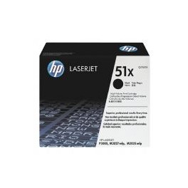 HP Tonercartridge Q7551X / nummer 51X zwart High Capacity